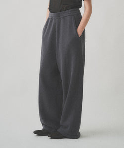 FADE WASH WIDE SWEAT PANTS