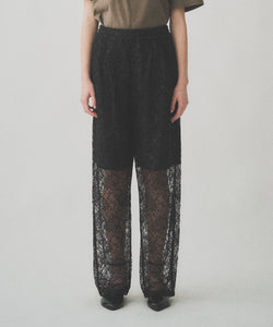 GLITTER LACE PANTS