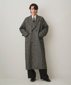 STRUCTURED CHESTER COAT ( HERRINGBONE )