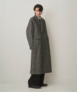 STRUCTURED CHESTER COAT ( HERRINGBONE )
