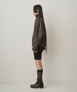 VEIL LEATHER JACKET