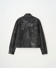 画像をギャラリービューアに読み込む, SILVER FOIL DENIM JACKET
