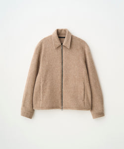 MOHAIR SHAGGY ZIP JACKET