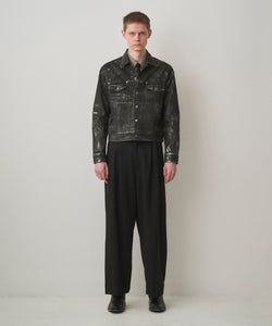 SILVER FOIL DENIM JACKET