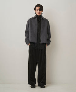 MOHAIR SHAGGY ZIP JACKET