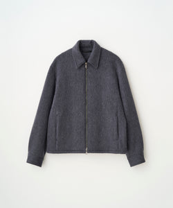MOHAIR SHAGGY ZIP JACKET