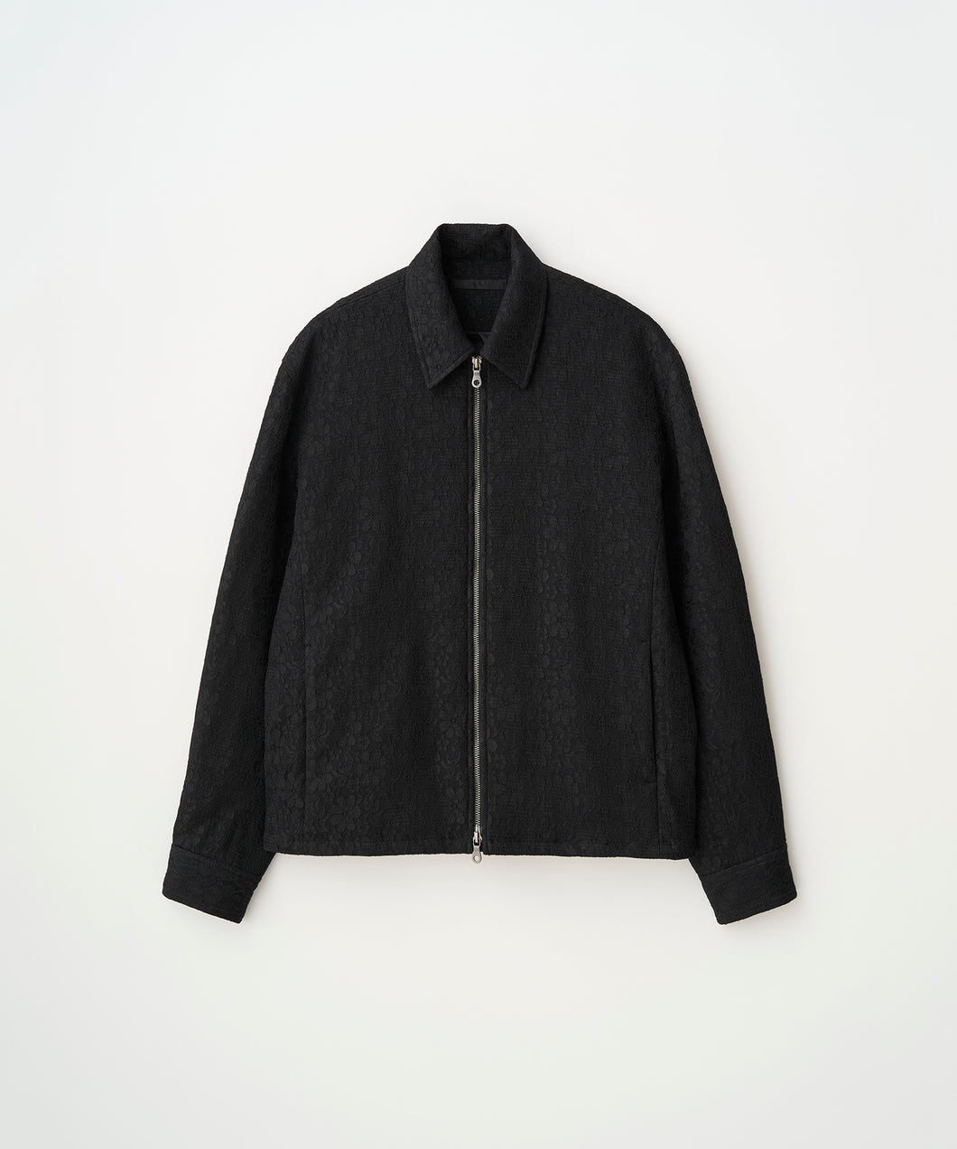 BONDED LACE ZIP JACKET