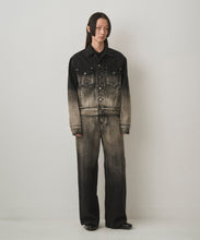 画像をギャラリービューアに読み込む, GRADATION DENIM JACKET
