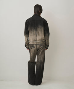 GRADATION DENIM JACKET