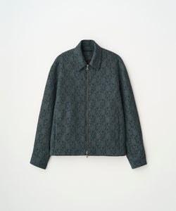 BONDED LACE ZIP JACKET