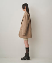 画像をギャラリービューアに読み込む, MOHAIR SHAGGY LONG JACKET
