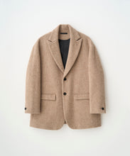 画像をギャラリービューアに読み込む, MOHAIR SHAGGY LONG JACKET
