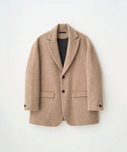MOHAIR SHAGGY LONG JACKET