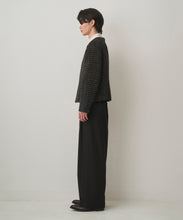 画像をギャラリービューアに読み込む, FANCY TWEED NO-COLLAR JACKET
