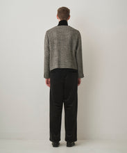 画像をギャラリービューアに読み込む, FANCY TWEED NO-COLLAR JACKET
