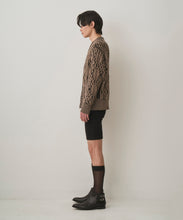 画像をギャラリービューアに読み込む, DUAL-TONE CABLE CARDIGAN
