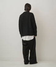 画像をギャラリービューアに読み込む, DUAL-TONE CABLE CARDIGAN
