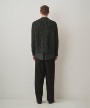 画像をギャラリービューアに読み込む, DUAL-TONE CABLE CARDIGAN
