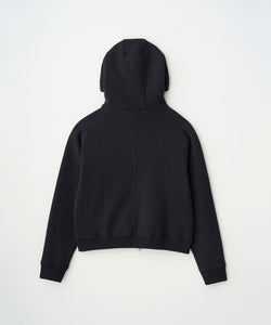 CROPPED BRUSHED HOODIE