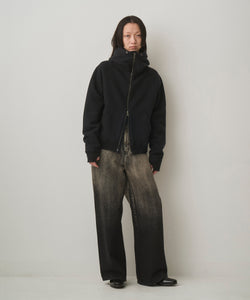 CROPPED BRUSHED HOODIE