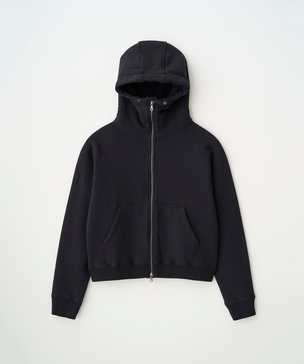 CROPPED BRUSHED HOODIE