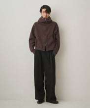 画像をギャラリービューアに読み込む, CROPPED BRUSHED HOODIE
