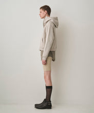 画像をギャラリービューアに読み込む, CROPPED BRUSHED HOODIE
