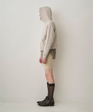 画像をギャラリービューアに読み込む, CROPPED BRUSHED HOODIE
