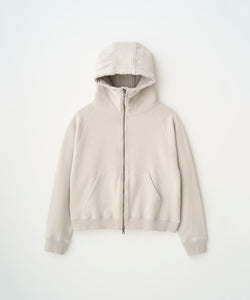 CROPPED BRUSHED HOODIE
