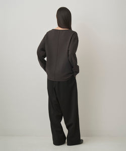 INTERLOCK BOATNECK L/S