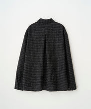画像をギャラリービューアに読み込む, FANCY TWEED SHIRT JACKET
