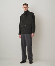 画像をギャラリービューアに読み込む, FANCY TWEED SHIRT JACKET
