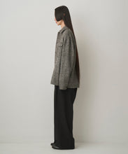画像をギャラリービューアに読み込む, FANCY TWEED SHIRT JACKET
