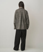 画像をギャラリービューアに読み込む, FANCY TWEED SHIRT JACKET
