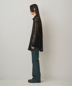 CORD LACE L/S SHIRT