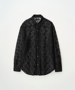 CORD LACE L/S SHIRT