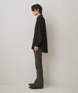 FUZZY SHEER L/S SHIRT