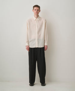 FUZZY SHEER L/S SHIRT