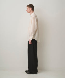 FUZZY SHEER L/S SHIRT