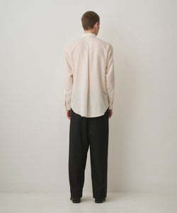 FUZZY SHEER L/S SHIRT