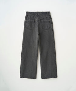 OVERDYED WIDE DENIM