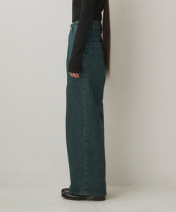 OVERDYED WIDE DENIM
