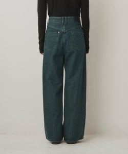OVERDYED WIDE DENIM