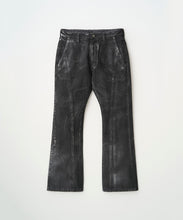 画像をギャラリービューアに読み込む, SILVER FOIL FLARE DENIM
