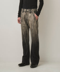 GRADATION FLARE DENIM