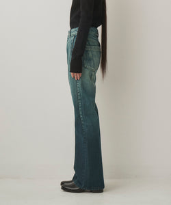 GRADATION FLARE DENIM