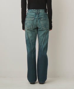GRADATION FLARE DENIM