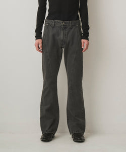 OVERDYED FLARE DENIM