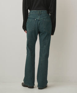 OVERDYED FLARE DENIM