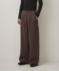 BRUSHED WIDE SWEAT PANTS